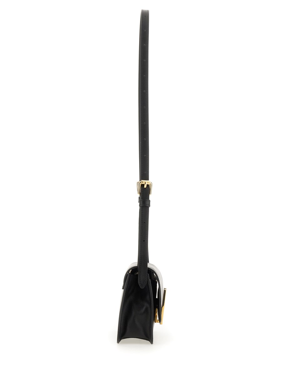 MOSCHINO BORSA A TRACOLLA IN PELLE CON LOGO