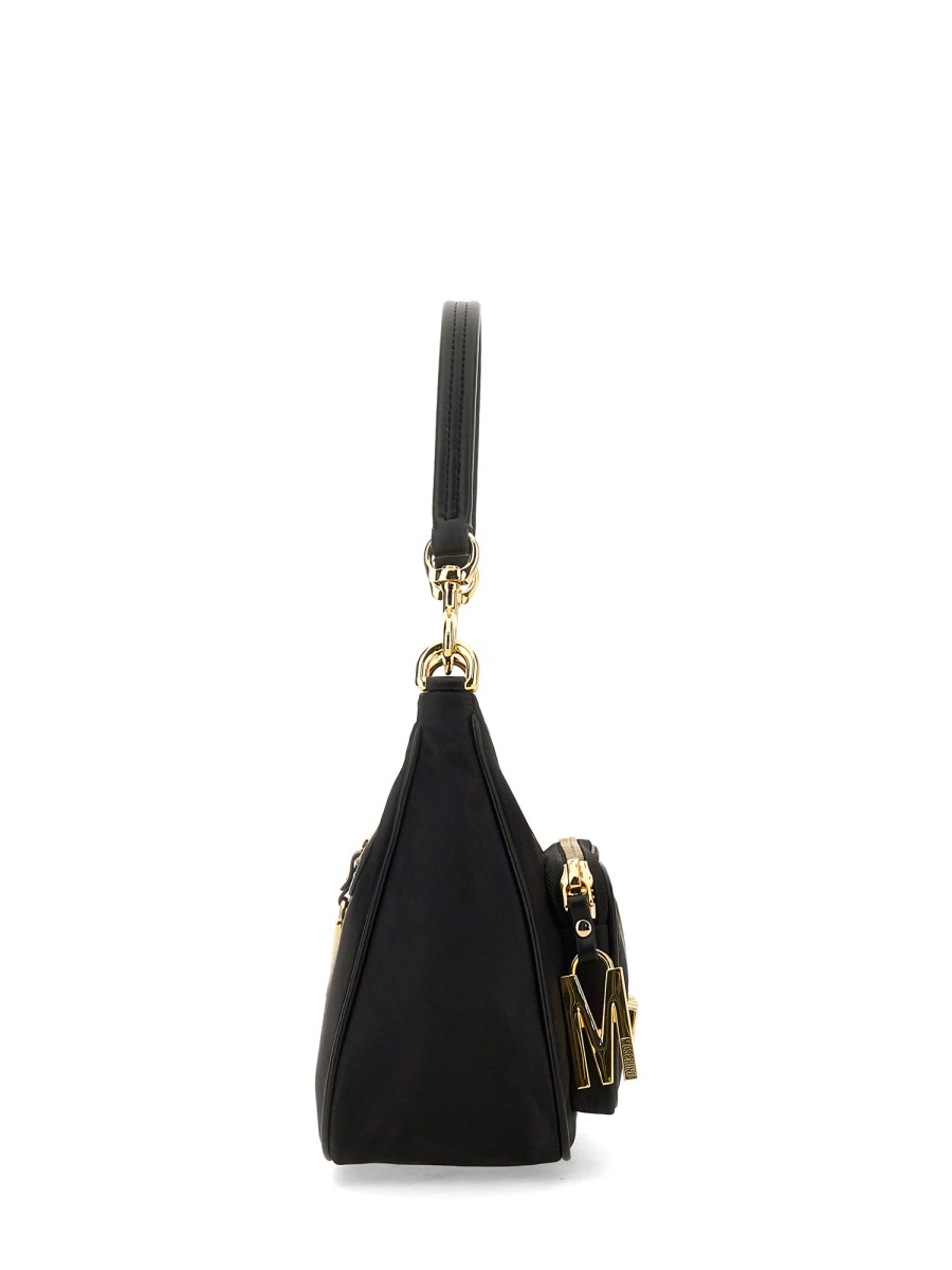 MOSCHINO BORSA CON LOGO IN NYLON