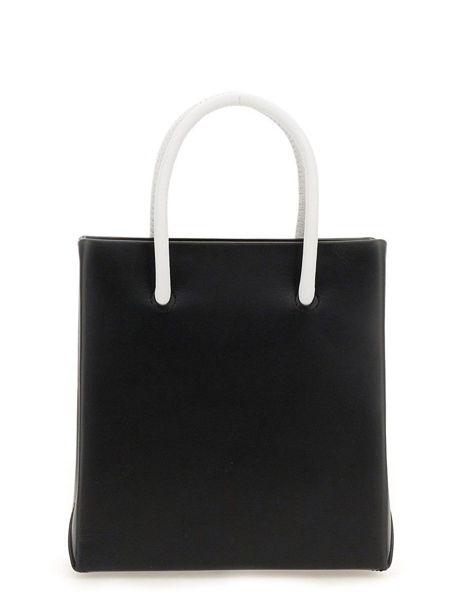 MOSCHINO BORSA IN PELLE CON LOGO