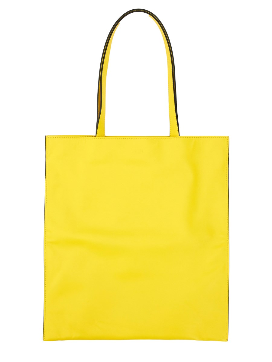 MOSCHINO BORSA SHOPPER IN NAPPA SMILEY®