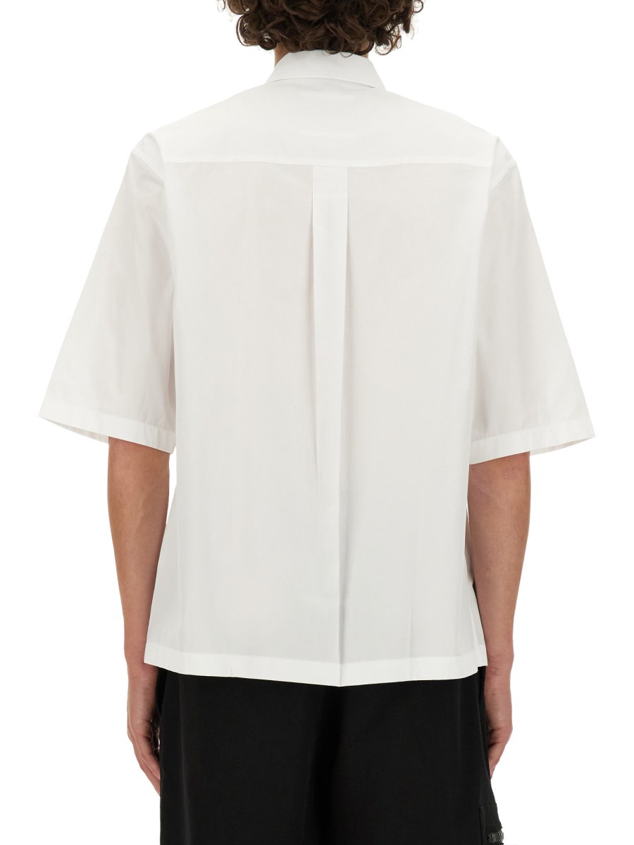 MOSCHINO CAMICIA CON LOGO UPSIDEDOWN