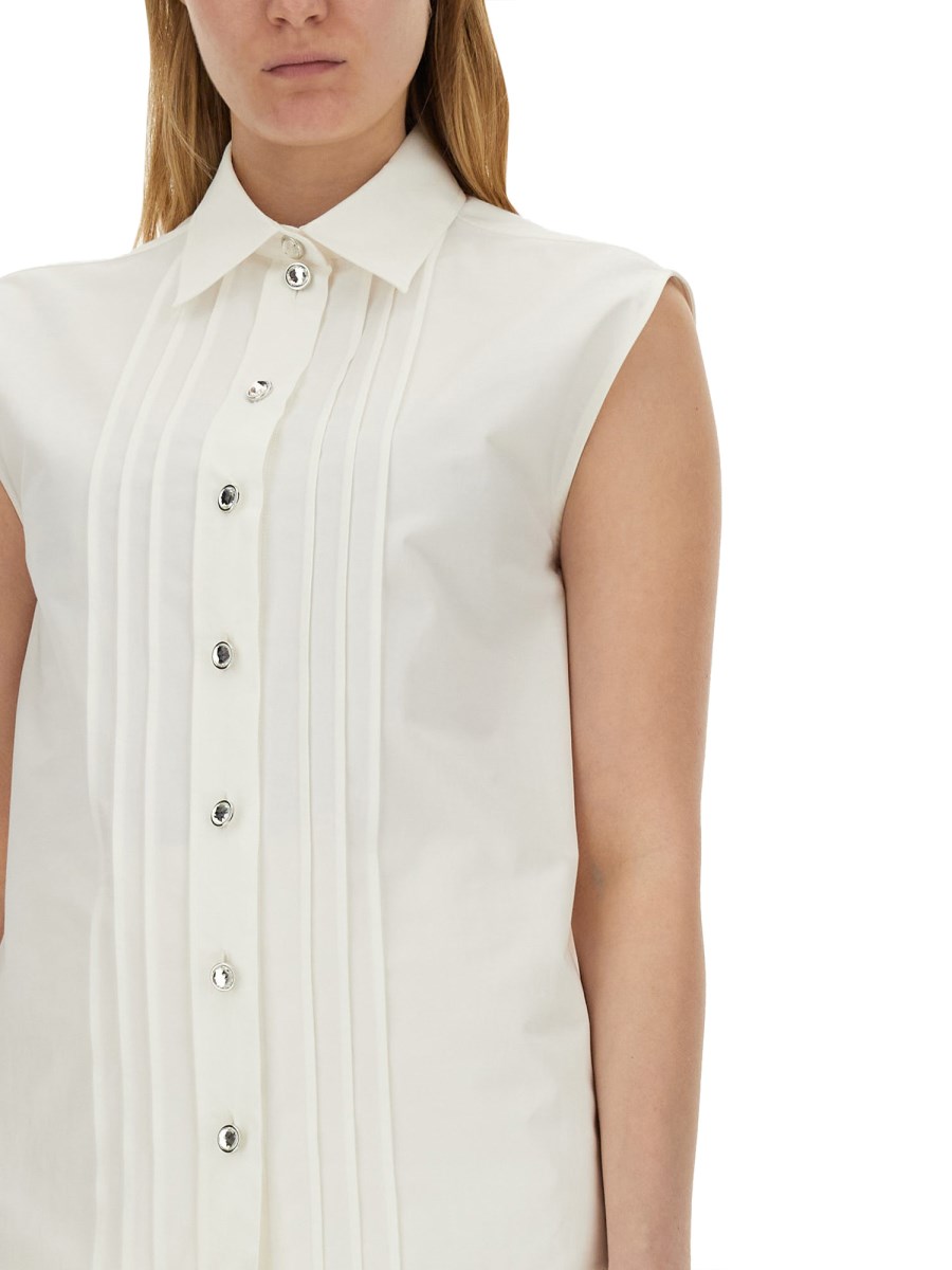 MOSCHINO CAMICIA IN POPELINE DI COTONE