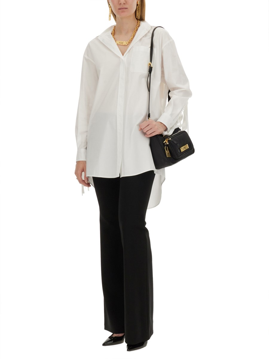MOSCHINO CAMICIA IN POPELINE DI COTONE