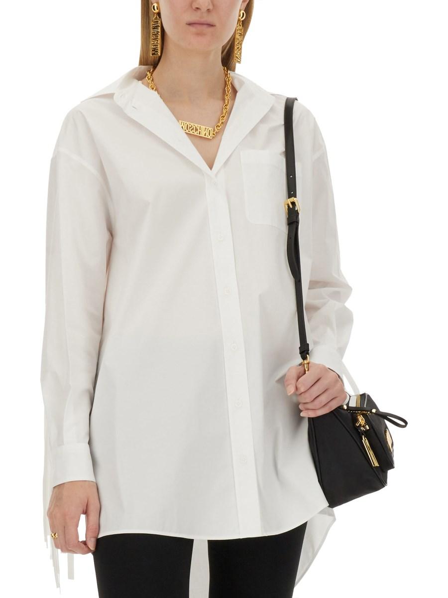 MOSCHINO CAMICIA IN POPELINE DI COTONE