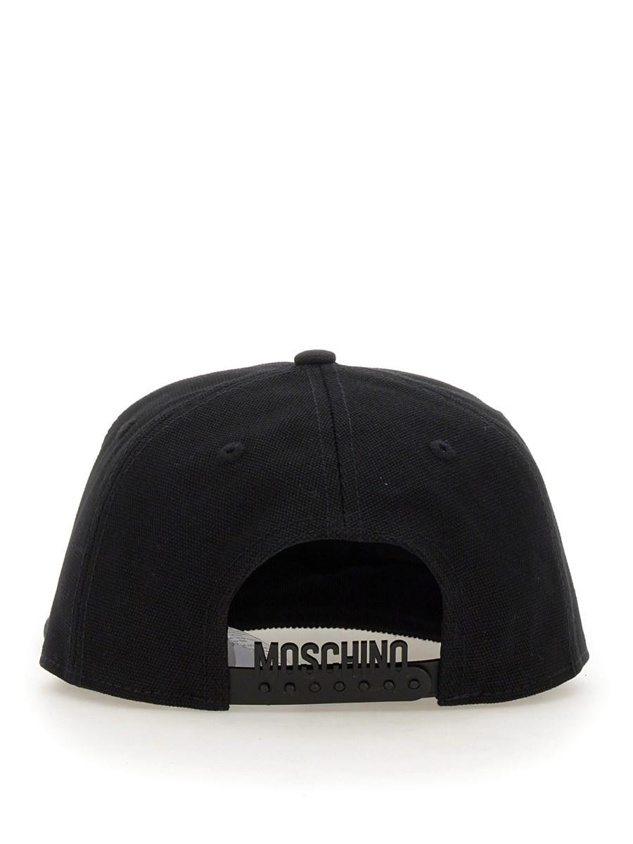 MOSCHINO CAPPELLO DA BASEBALL CON LOGO LETTERING