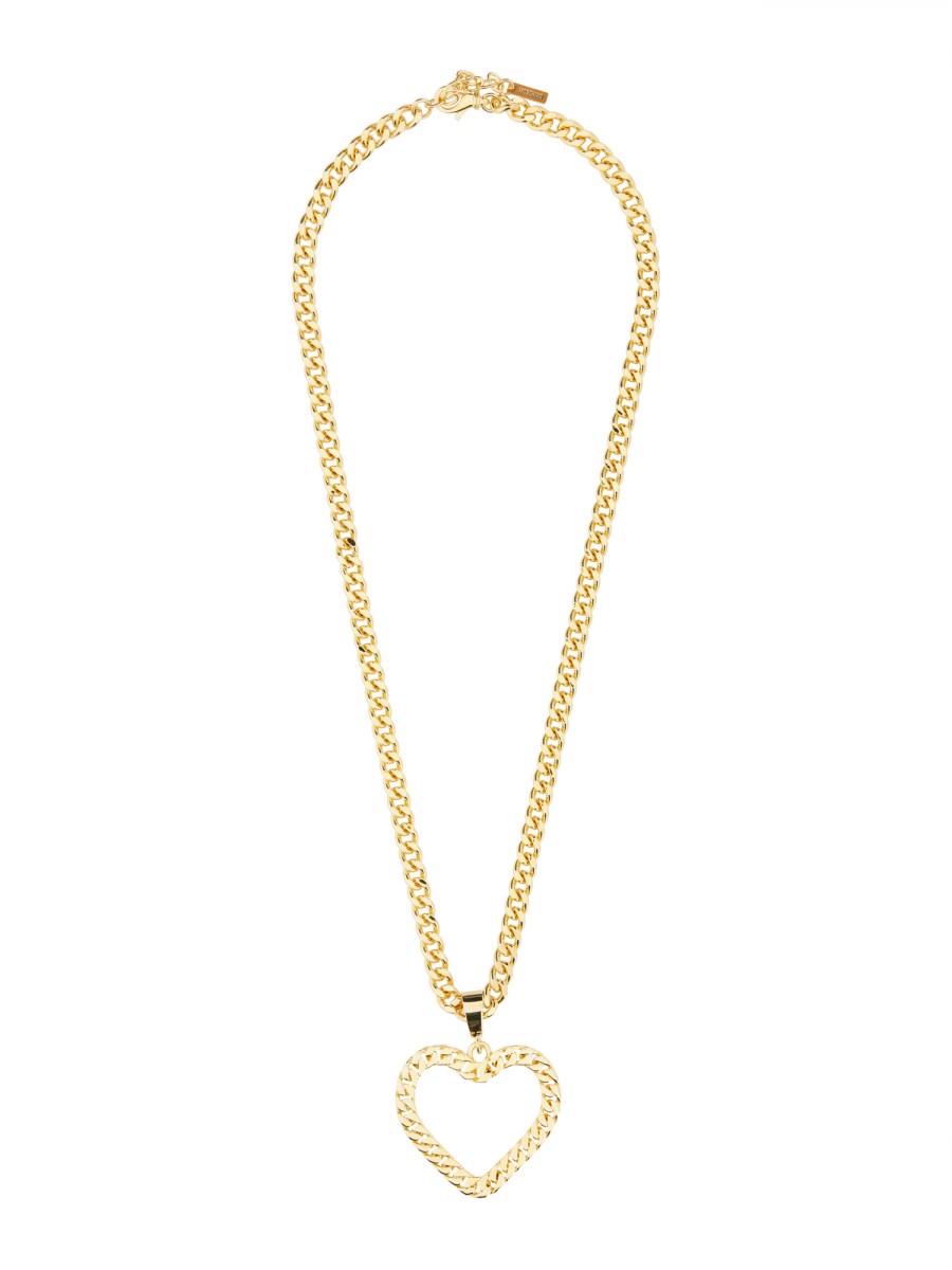 MOSCHINO COLLANA CHAIN HEART
