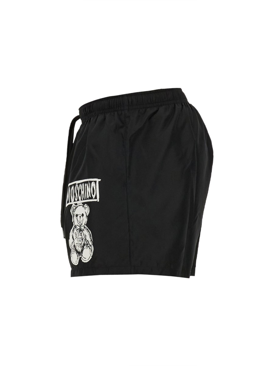 MOSCHINO COSTUME DA BAGNO CON LOGO