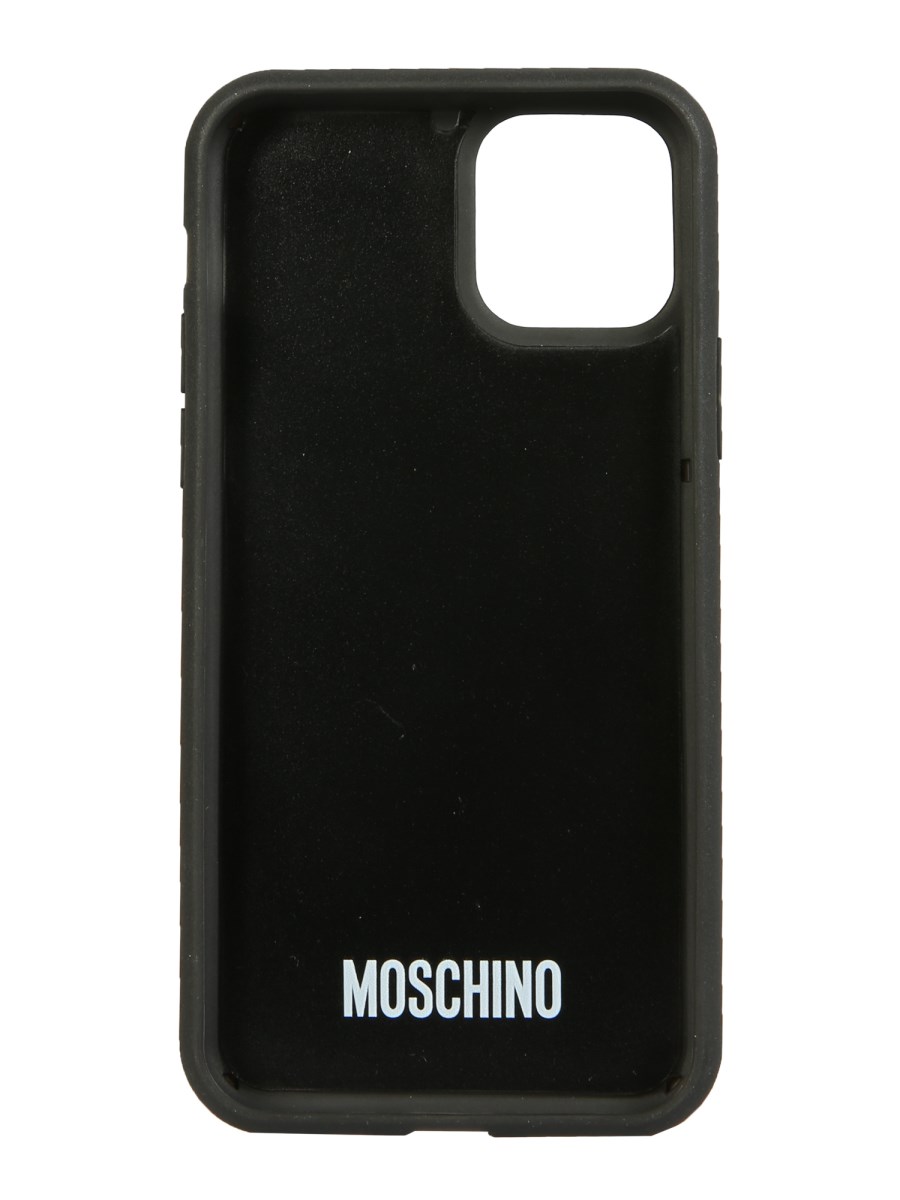 MOSCHINO COVER IPHONE 11 PRO ITALIAN SLOGAN