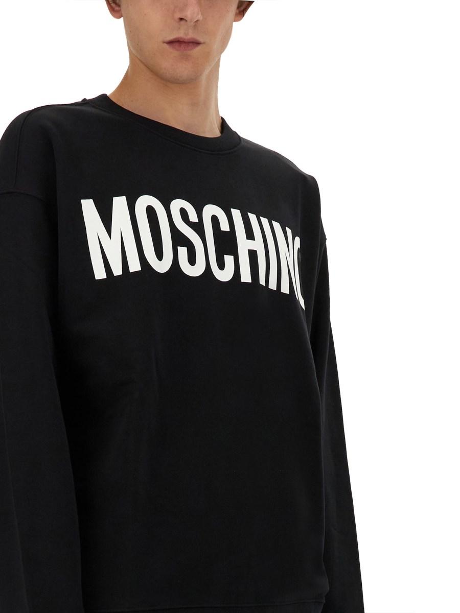 MOSCHINO FELPA CON LOGO