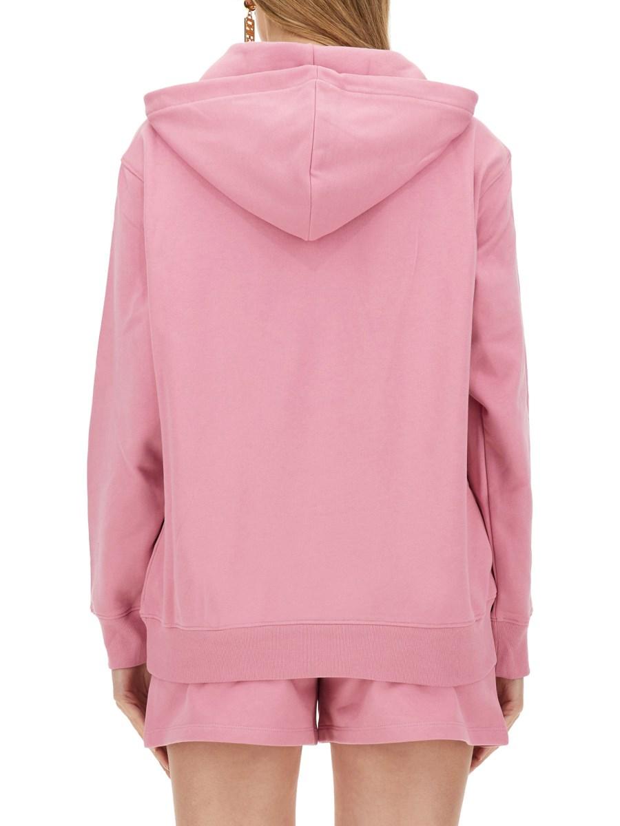 MOSCHINO FELPA CON STAMPA LOGO
