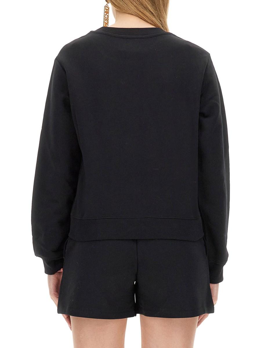 MOSCHINO FELPA IN COTONE CON STAMPA TEDDY