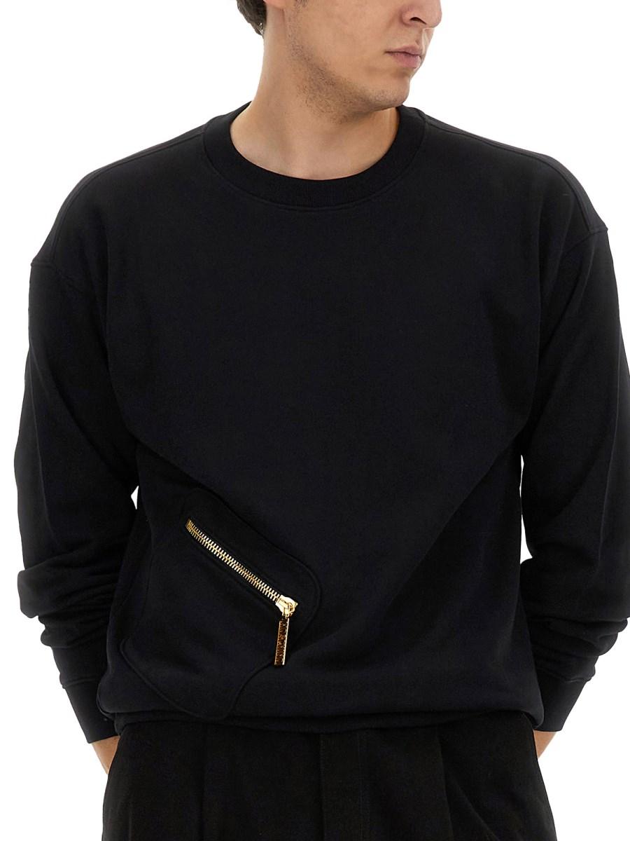 MOSCHINO FELPA IN COTONE