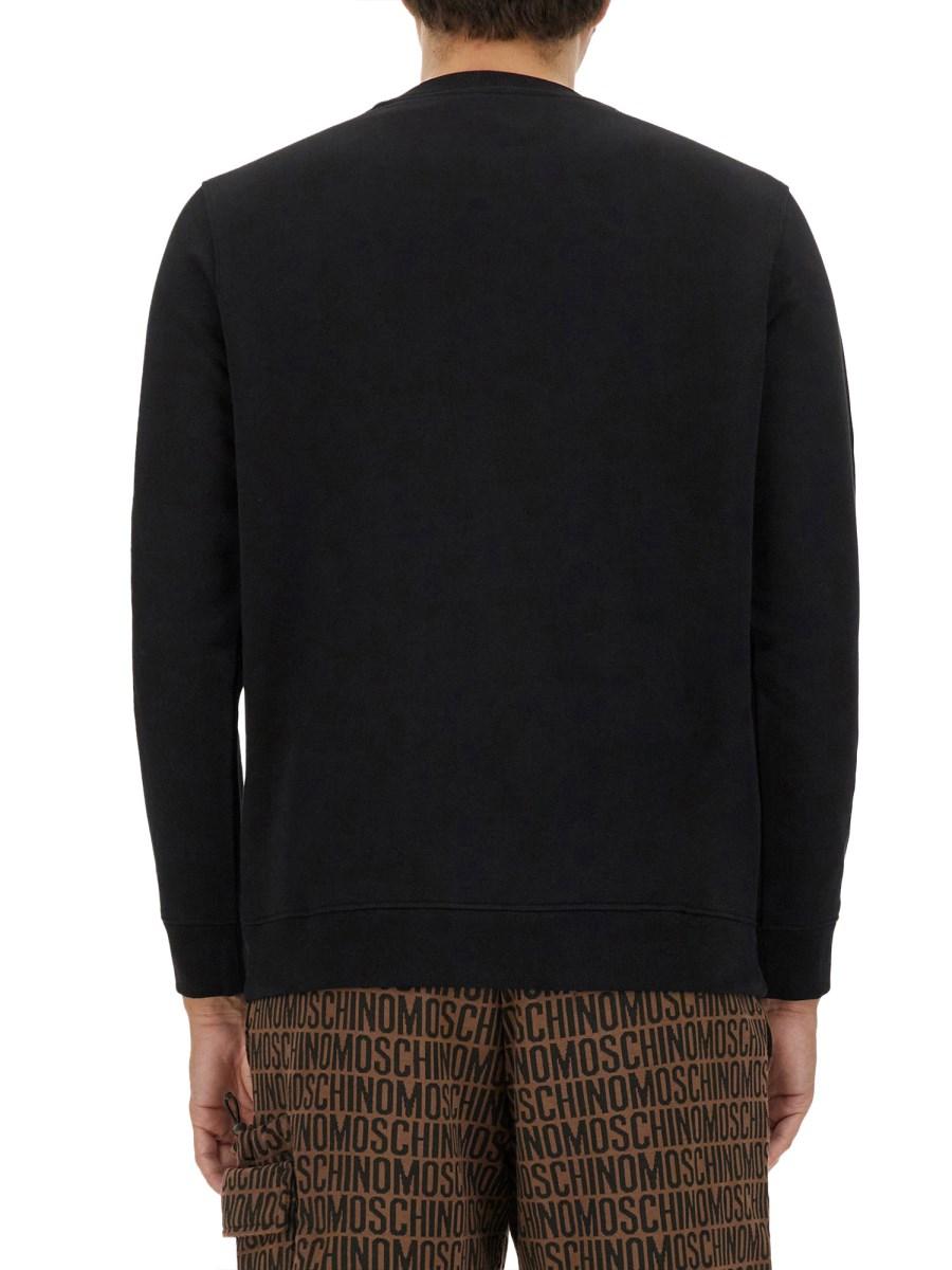 MOSCHINO FELPA "TEDDY" IN COTONE