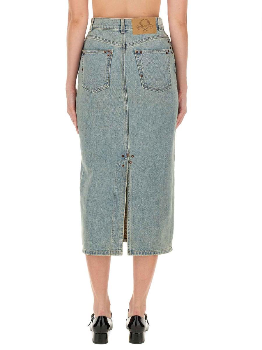 MOSCHINO GONNA IN DENIM