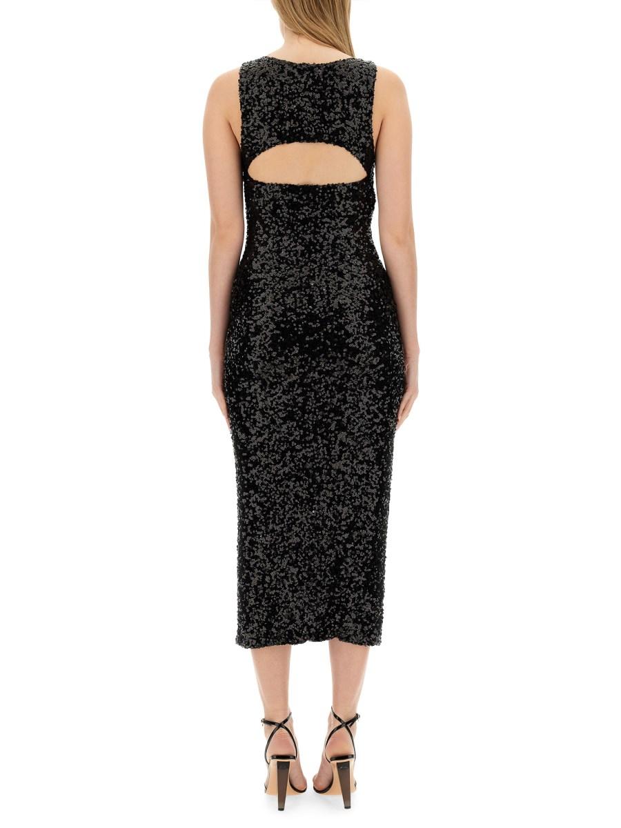 MOSCHINO JEANS ABITO CON PAILLETTES