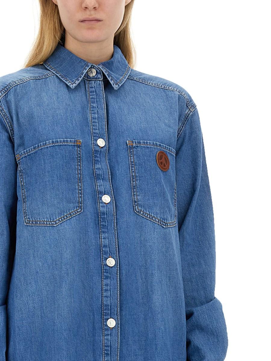 MOSCHINO JEANS ABITO IN DENIM