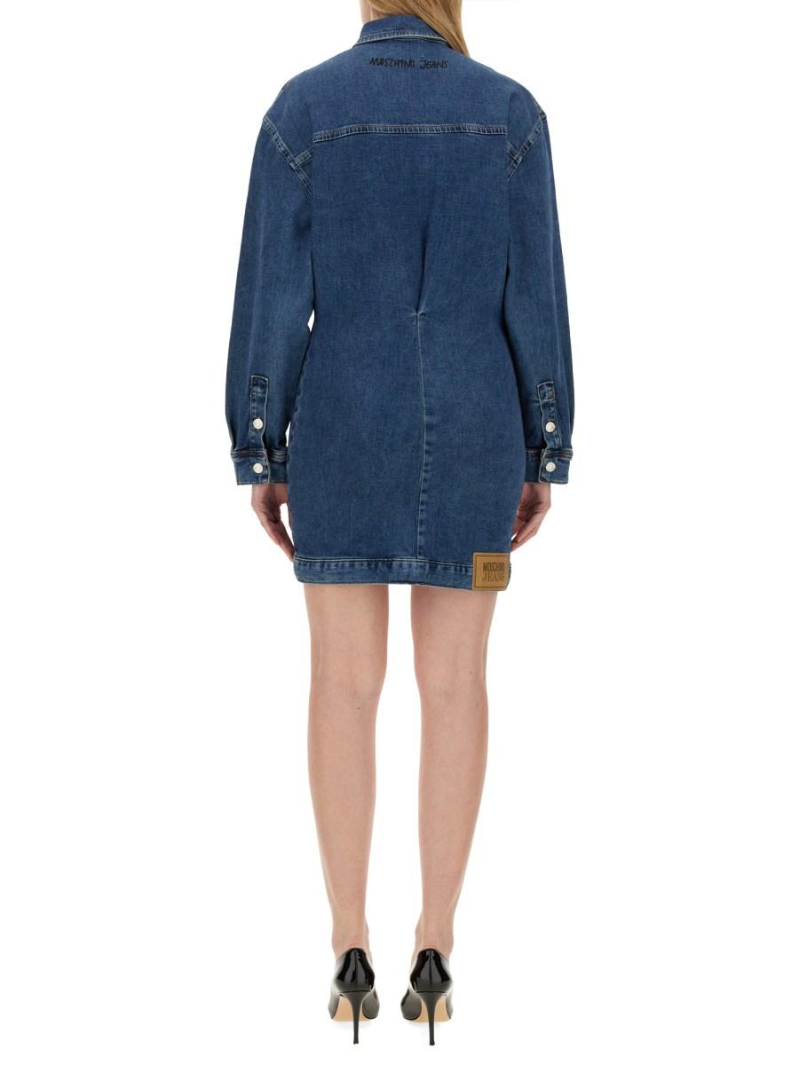 MOSCHINO JEANS ABITO IN DENIM