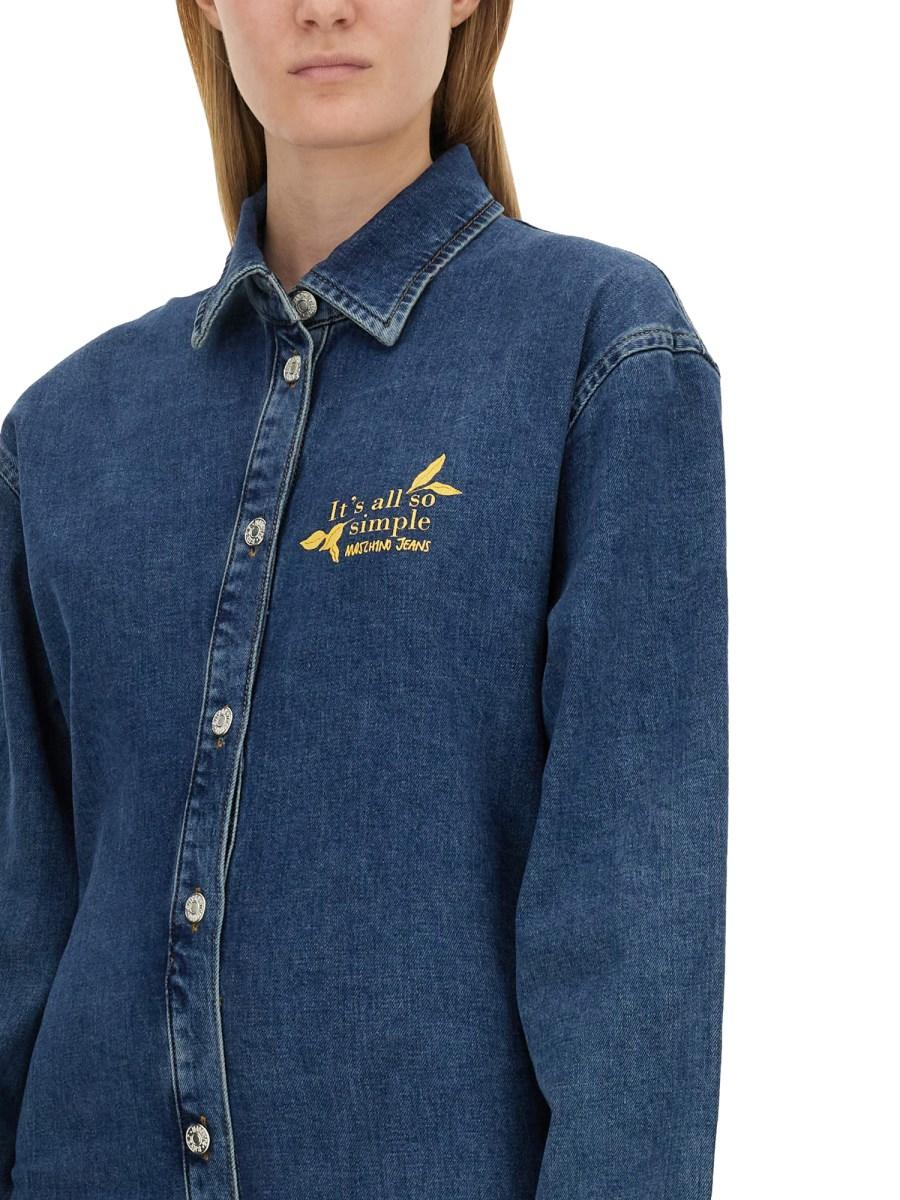 MOSCHINO JEANS ABITO IN DENIM