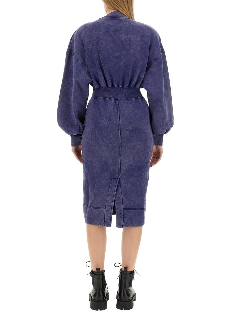 MOSCHINO JEANS ABITO IN FELPA DI COTONE