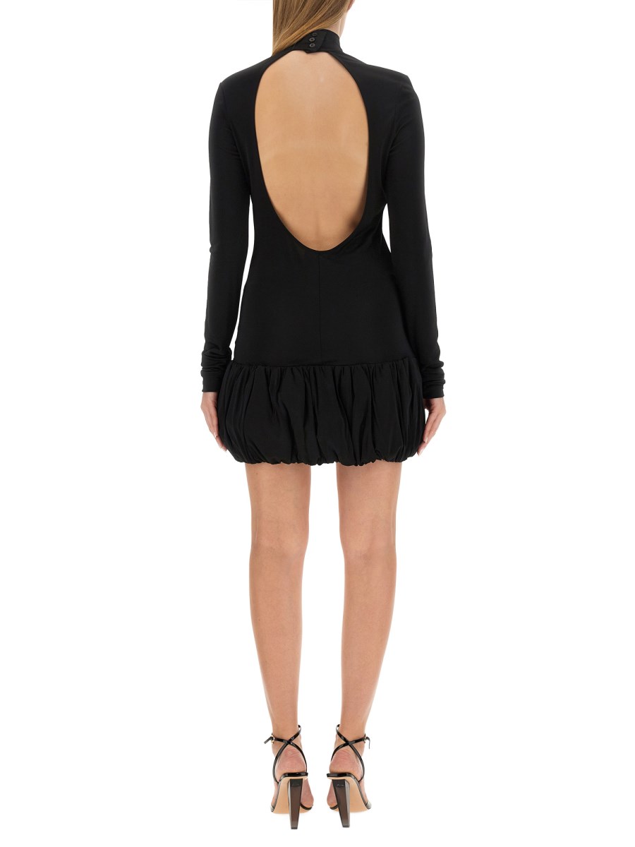 MOSCHINO JEANS ABITO MINI IN VISCOSA