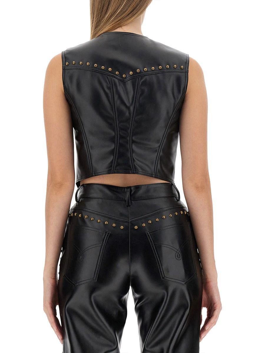 MOSCHINO JEANS GILET CON BOTTONI