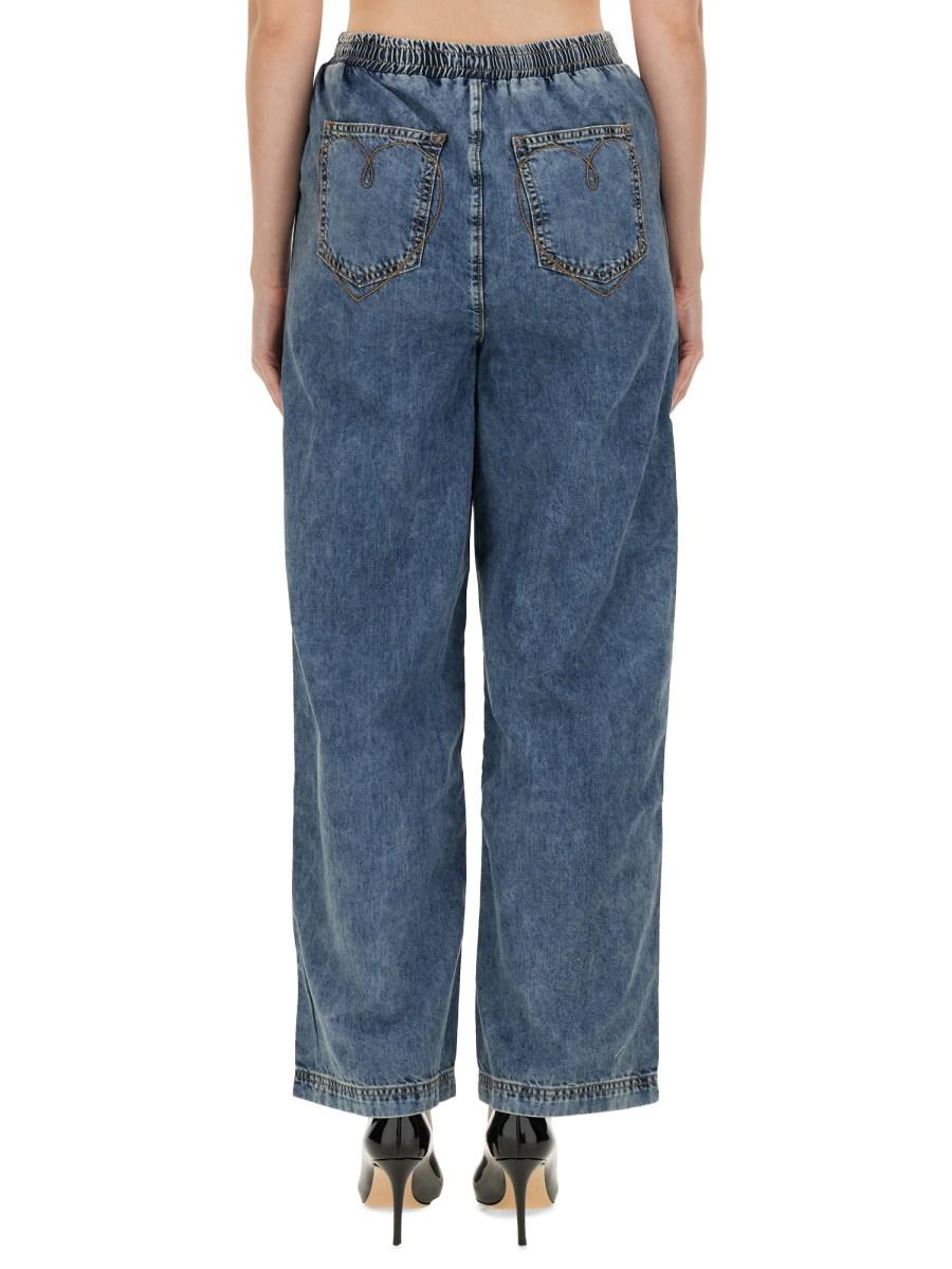MOSCHINO JEANS JEANS WIDE LEG