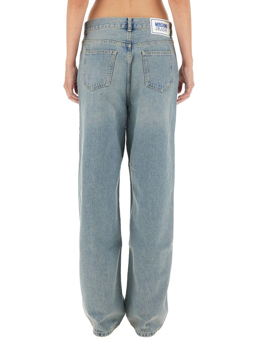 MOSCHINO JEANS PANTALONE IN DENIM