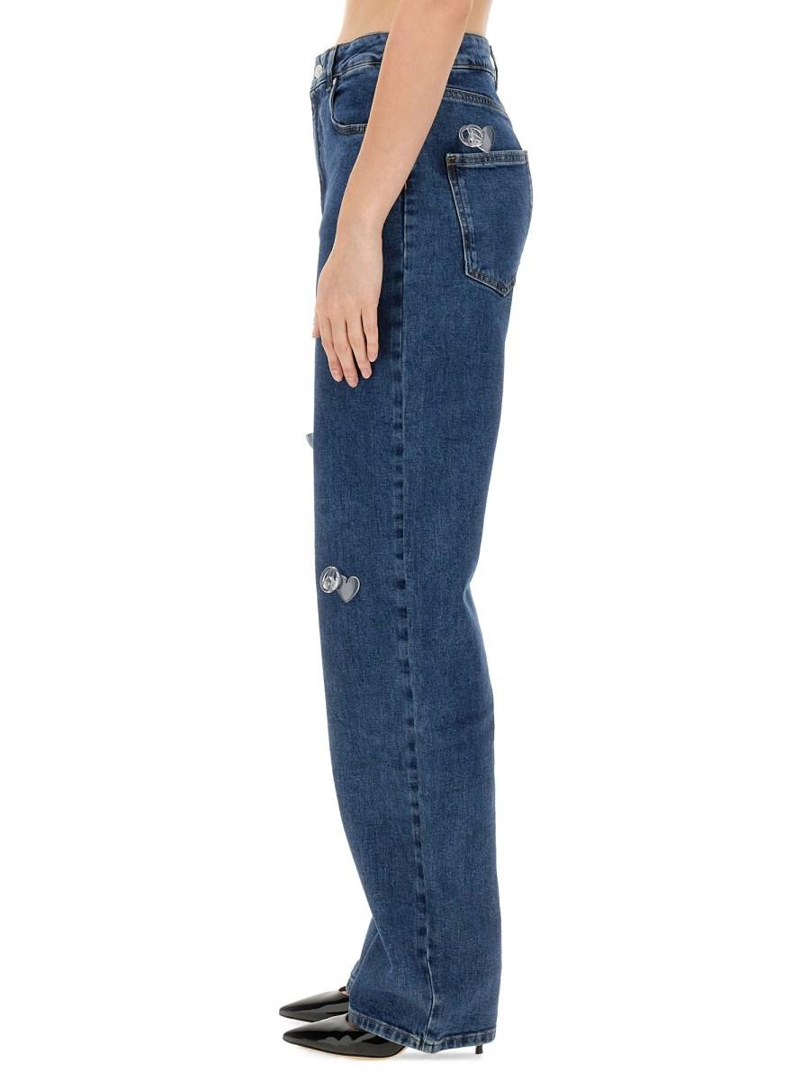 MOSCHINO JEANS PANTALONE IN DENIM