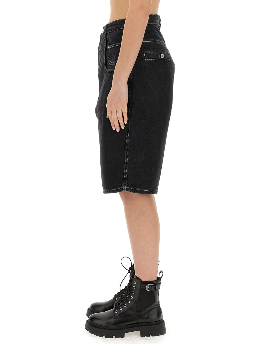 MOSCHINO JEANS SHORT CARGO IN DENIM