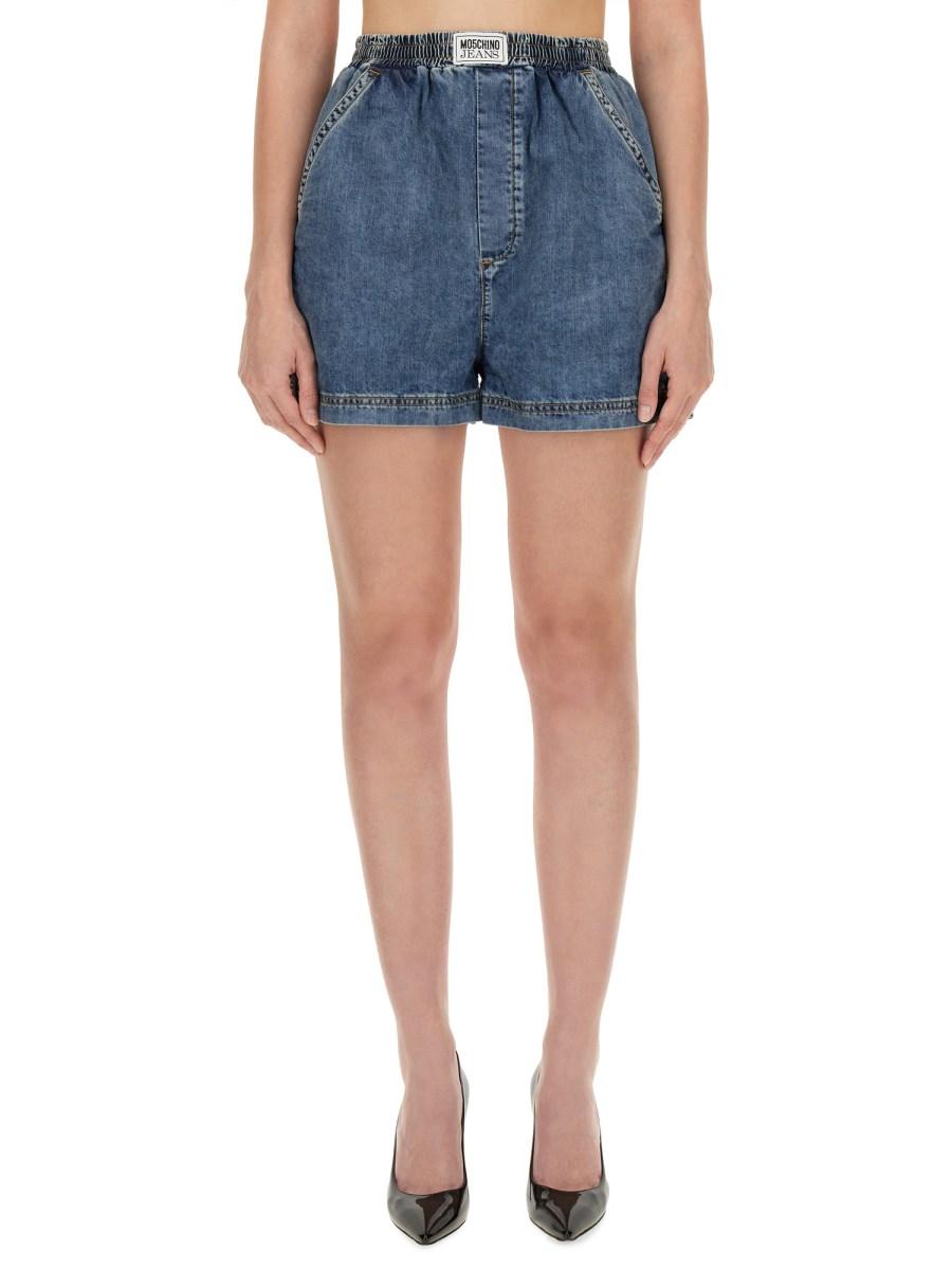 MOSCHINO JEANS SHORTS IN DENIM