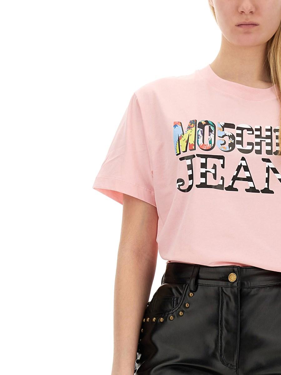 MOSCHINO JEANS T-SHIRT CON LOGO