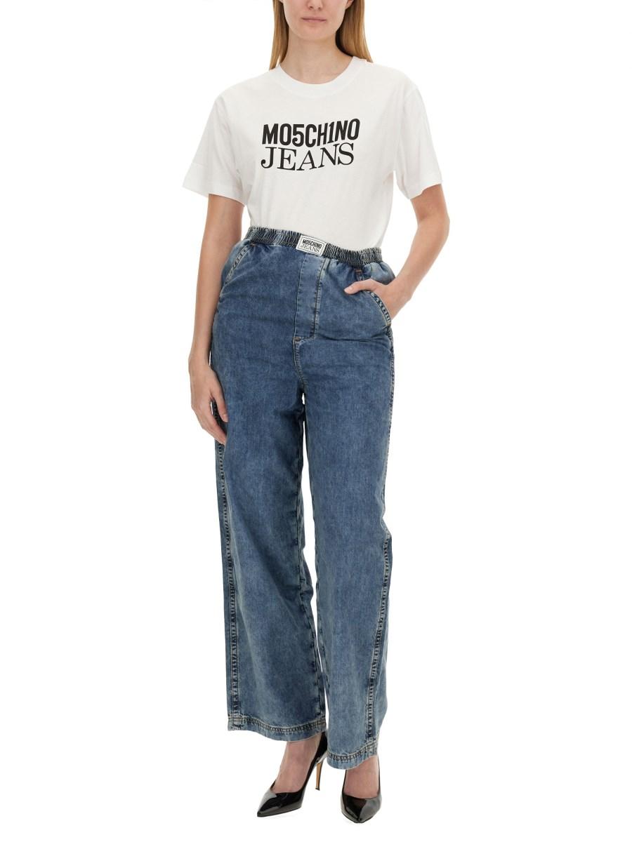MOSCHINO JEANS T-SHIRT CON LOGO