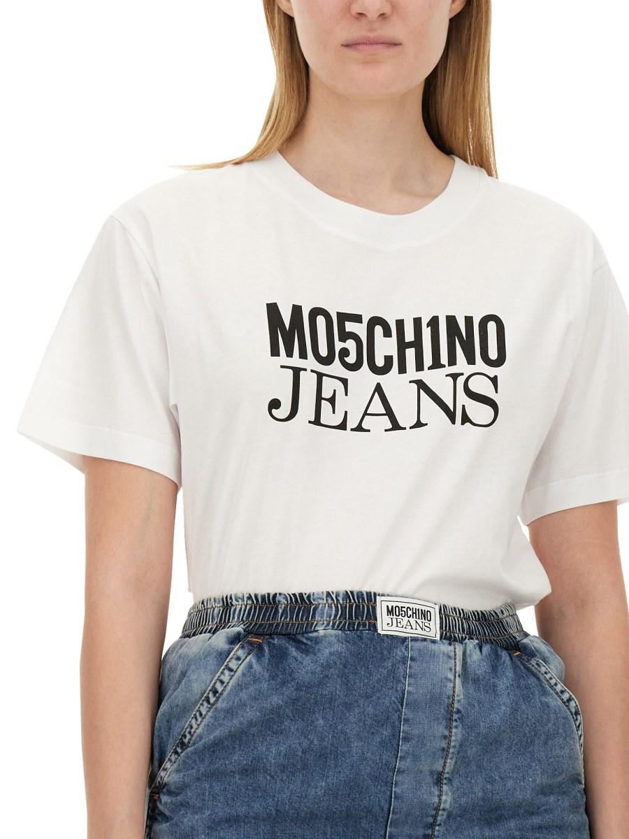 MOSCHINO JEANS T-SHIRT CON LOGO