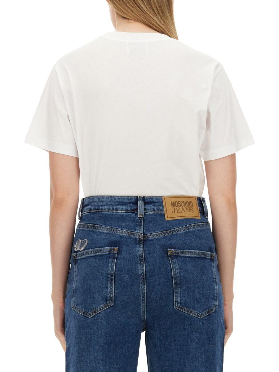 MOSCHINO JEANS T-SHIRT CON LOGO