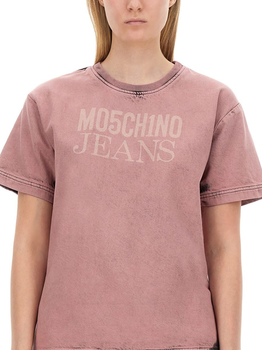 MOSCHINO JEANS T-SHIRT CON LOGO