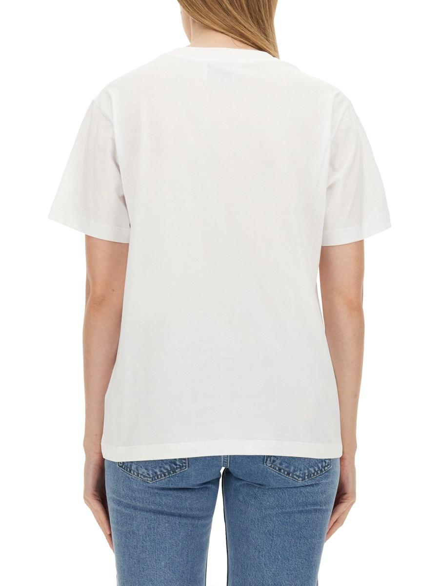 MOSCHINO JEANS T-SHIRT CON STAMPA