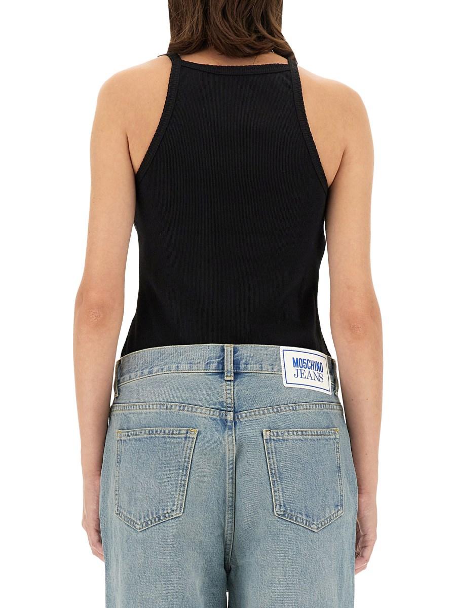 MOSCHINO JEANS TANK TOP CON LOGO