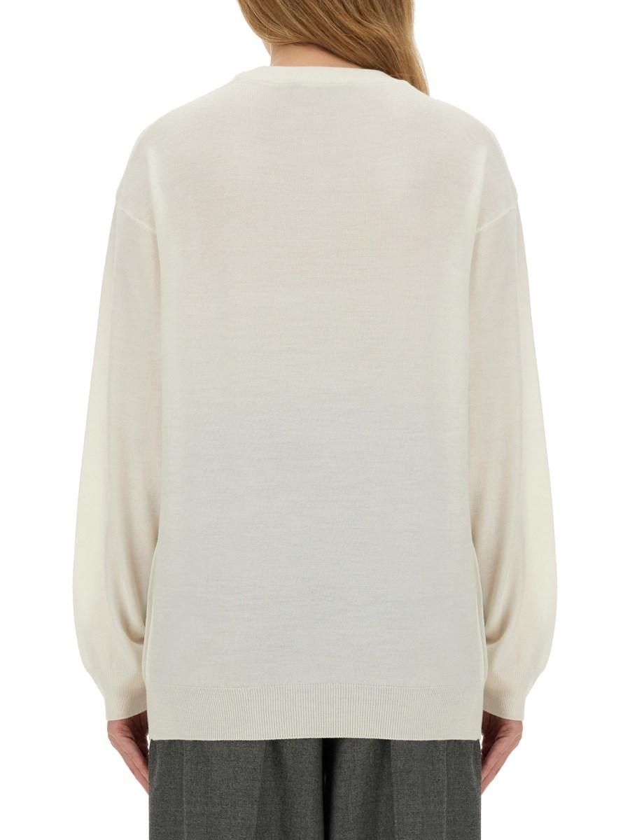 MOSCHINO MAGLIA IN LANA CON LOGO