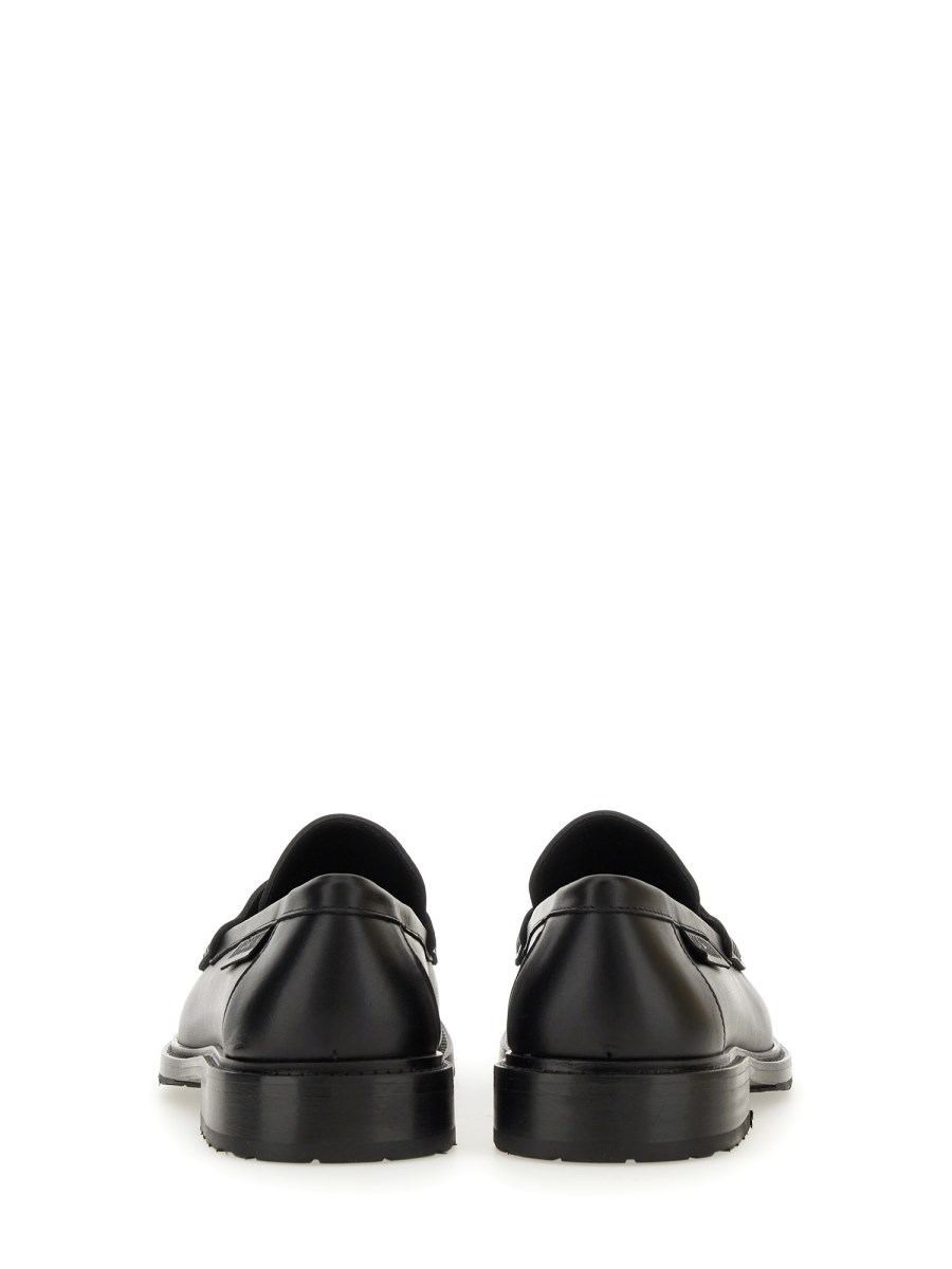 MOSCHINO MOCASSINO IN PELLE
