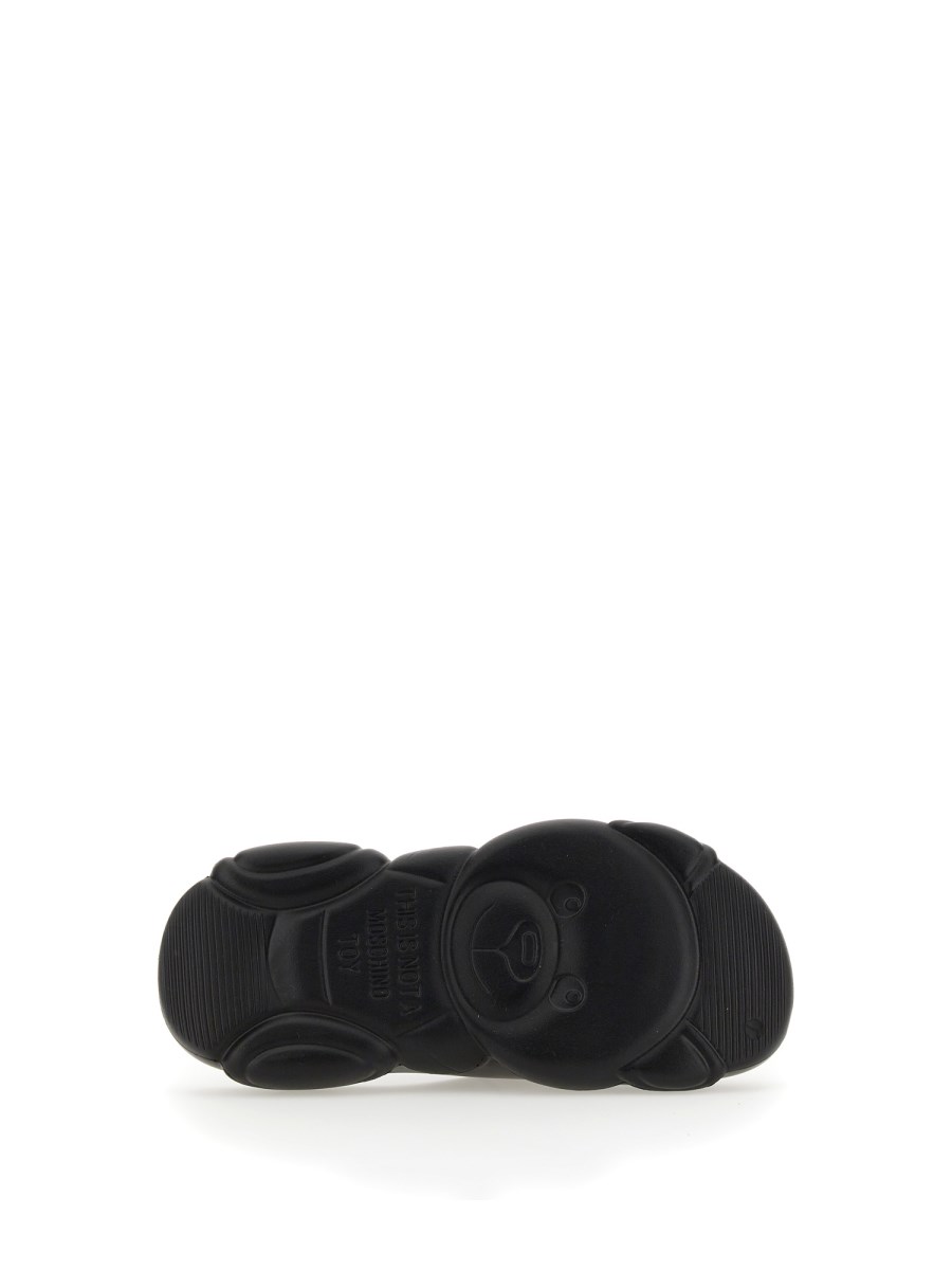 MOSCHINO MULE TEDDY SOLE IN GOMMA