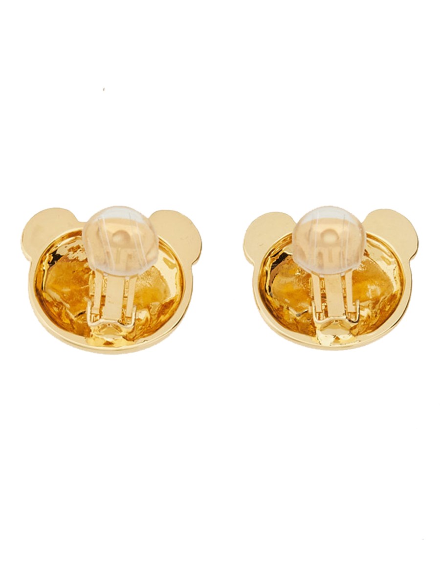 MOSCHINO ORECCHINI A CLIP TEDDY BEAR