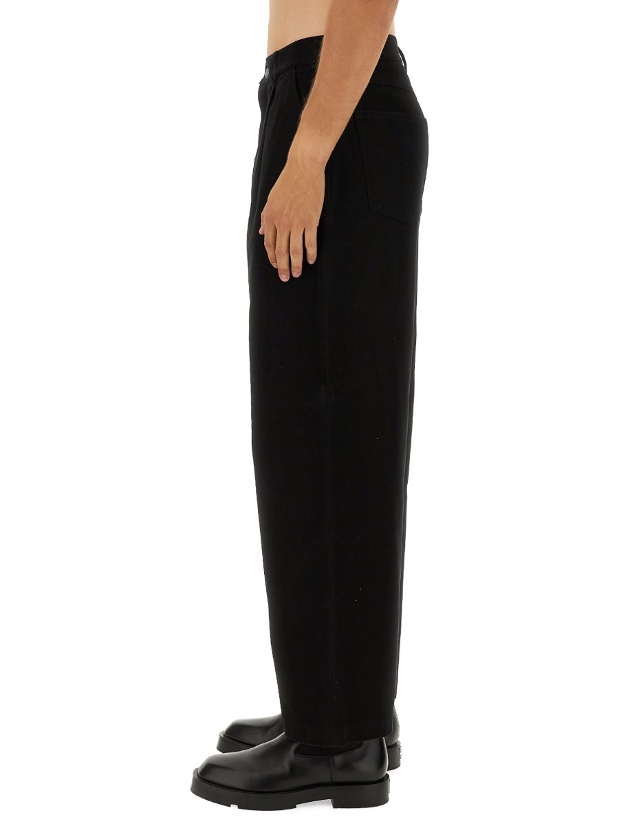 MOSCHINO PANTALONE BARCODE IN DENIM DI COTONE