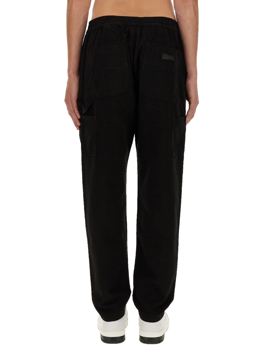 MOSCHINO PANTALONE IN COTONE