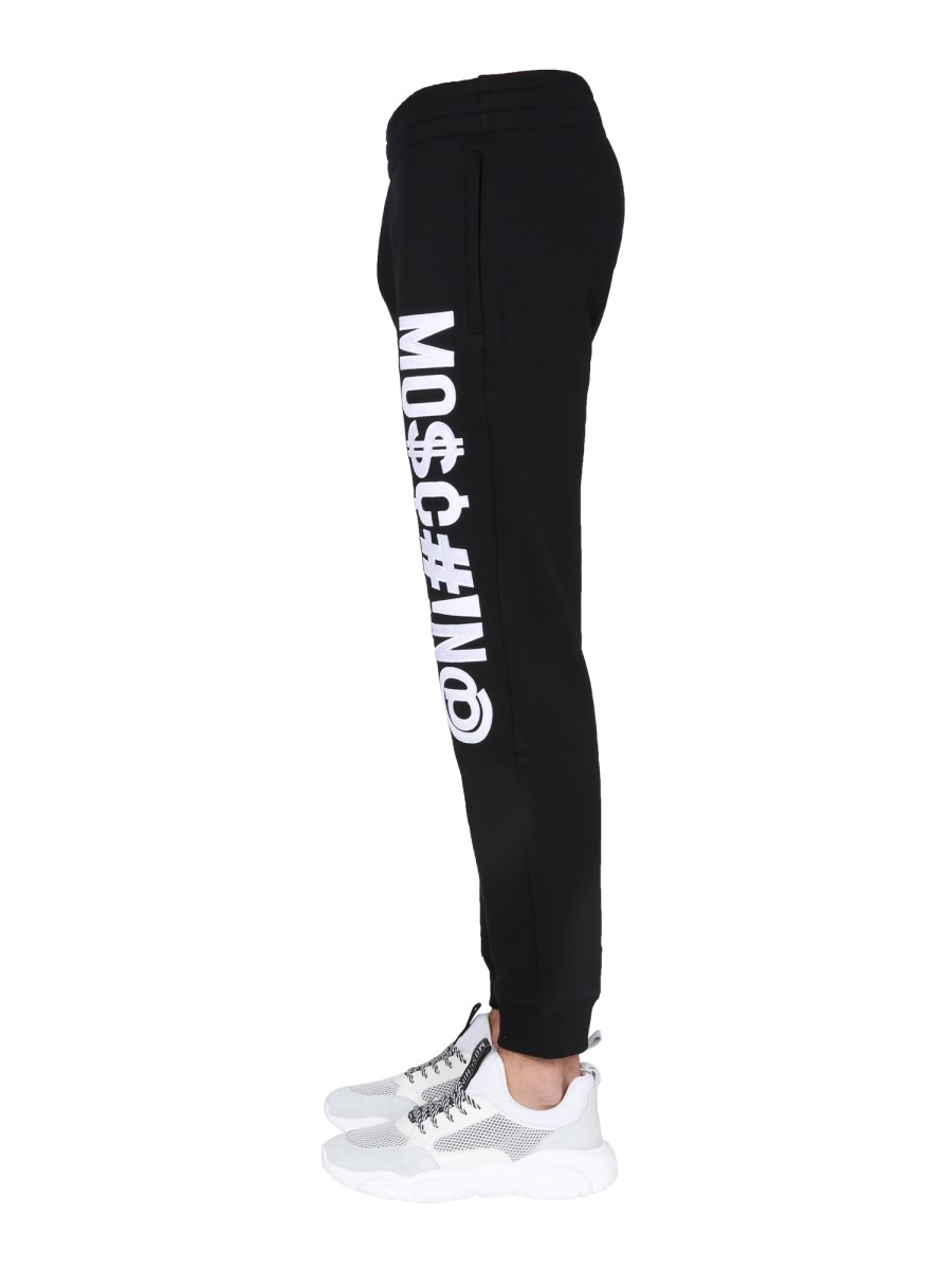 MOSCHINO PANTALONE JOGGING CON LOGO