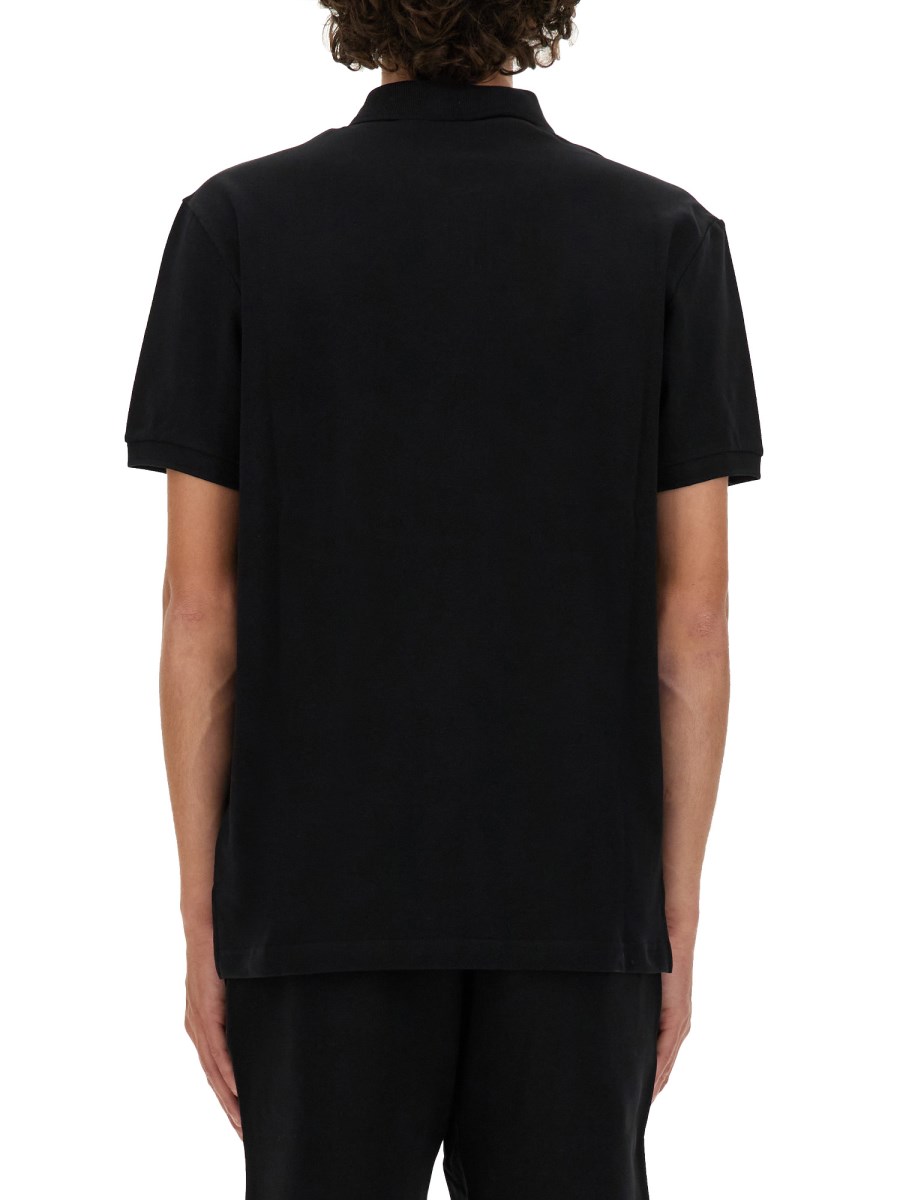 MOSCHINO POLO TEDDY PATCH IN COTONE