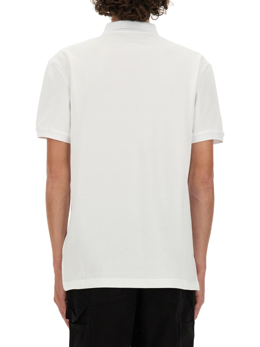 MOSCHINO POLO TEDDY PATCH IN COTONE