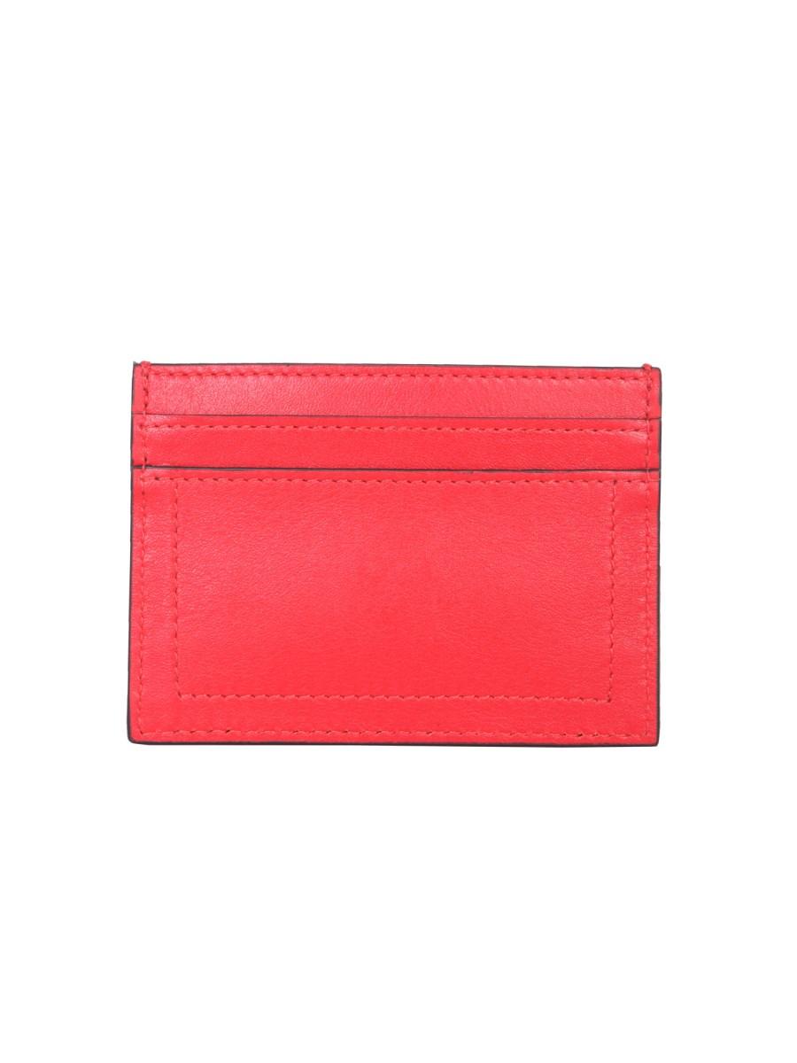MOSCHINO PORTACARTE IN PELLE CON LOGO