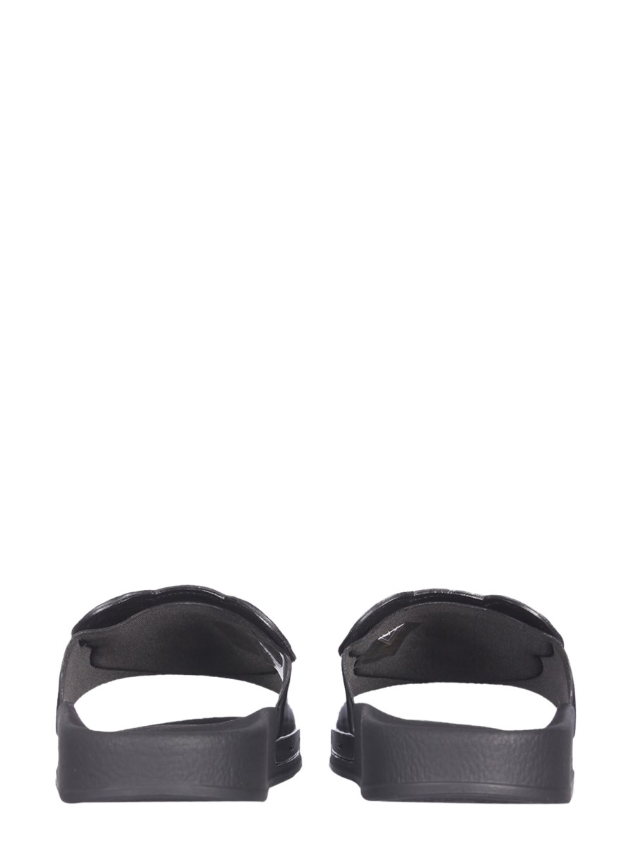 MOSCHINO SANDALO SLIDE IN GOMMA CON TEDDY BEAR