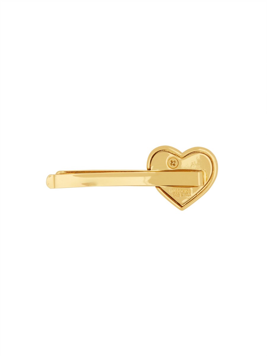 MOSCHINO SPILLA CON LOGO