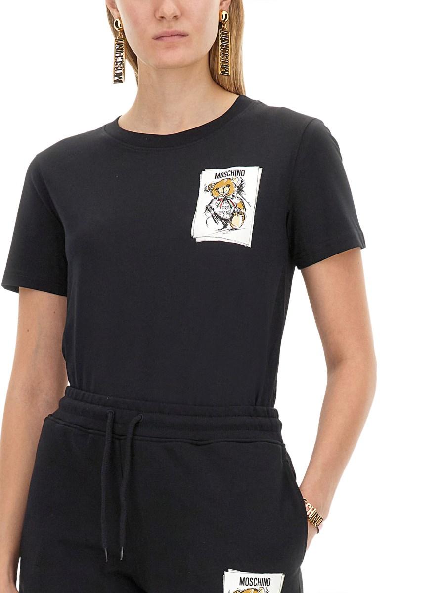 MOSCHINO T-SHIRT CON LOGO